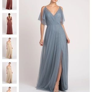 Jenny yoo Aeryn Mayan blue dress